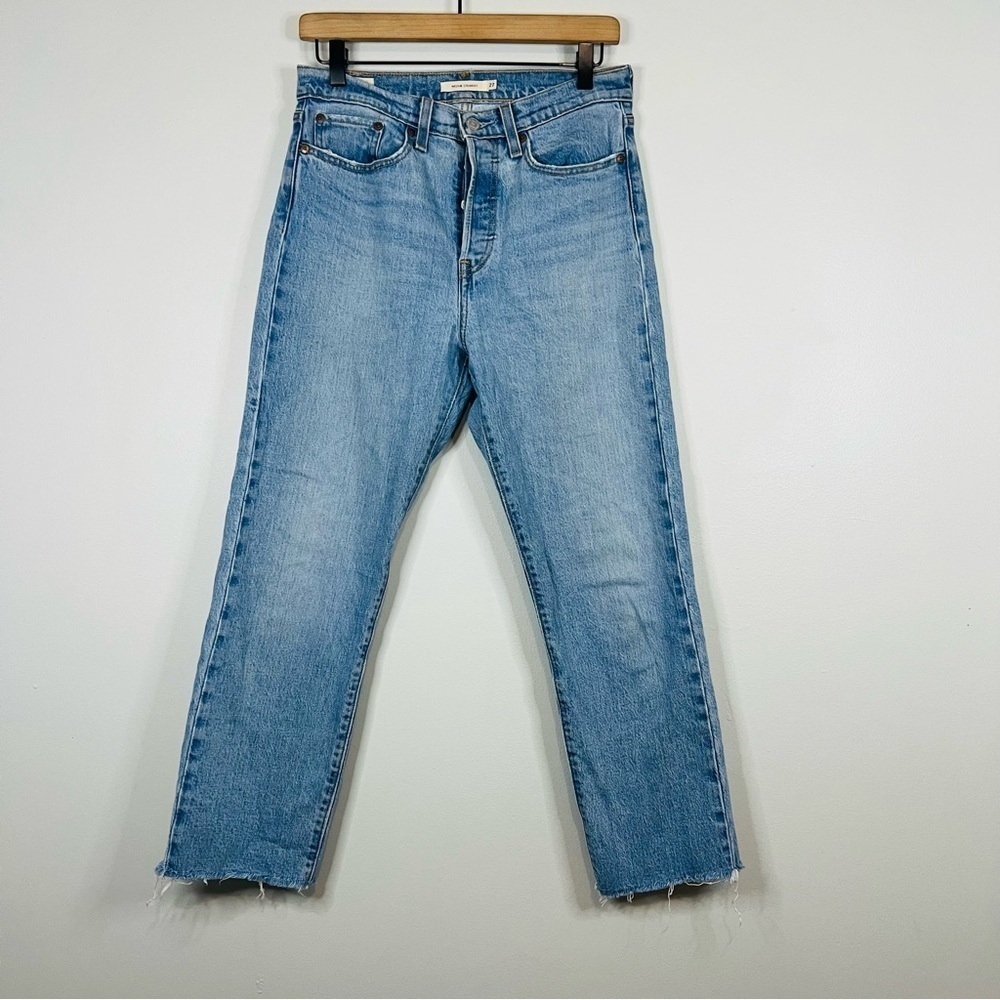 levis wedgie straight jean in tango hustle size 31 - Picture 2 of 6